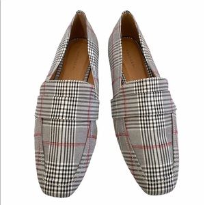 NEW! Halogen | plaid fabric loafer flats